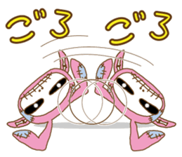 Rabbit Skull of SAOKO sticker #3505514