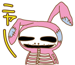 Rabbit Skull of SAOKO sticker #3505535