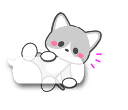 Silver Tabby Cat(English) sticker #3505544