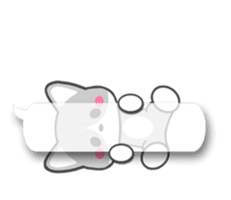 Silver Tabby Cat(English) sticker #3505548
