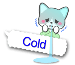 Silver Tabby Cat(English) sticker #3505569