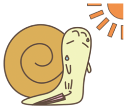Snail talk Sticker sticker #3505779