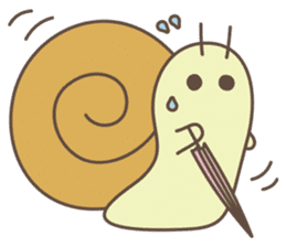Snail talk Sticker sticker #3505781