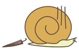 Snail talk Sticker sticker #3505782