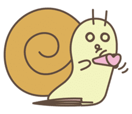 Snail talk Sticker sticker #3505789
