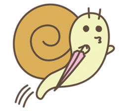 Snail talk Sticker sticker #3505790