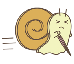 Snail talk Sticker sticker #3505792