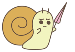 Snail talk Sticker sticker #3505797