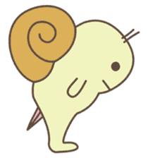 Snail talk Sticker sticker #3505803