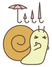 Snail talk Sticker sticker #3505810