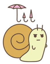 Snail talk Sticker sticker #3505811