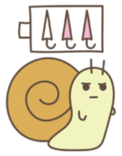 Snail talk Sticker sticker #3505815