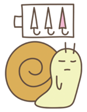 Snail talk Sticker sticker #3505816