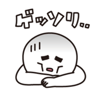 Negative tired-Man sticker #3506095