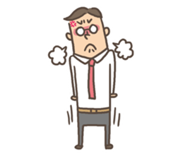 Salaryman Sticker sticker #3506159