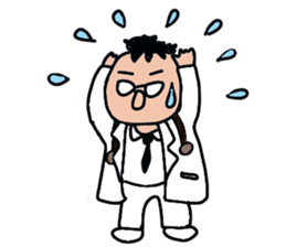 Cheer up Doctor sticker #3506402