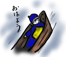 A lovely Chinese girl's ghost 2 sticker #3506665