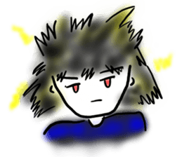 A lovely Chinese girl's ghost 2 sticker #3506672