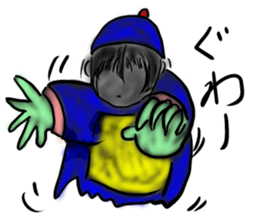 A lovely Chinese girl's ghost 2 sticker #3506681