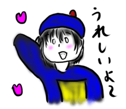 A lovely Chinese girl's ghost 2 sticker #3506691