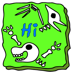 of dinosaur tweet of fossil