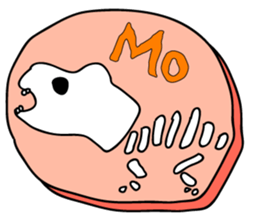 of dinosaur tweet of fossil sticker #3507248