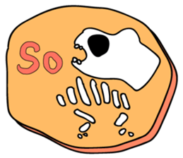 of dinosaur tweet of fossil sticker #3507249