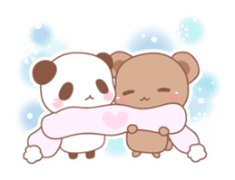 Bear-cat-Panda Season of events version sticker #3507271