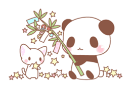 Bear-cat-Panda Season of events version sticker #3507272