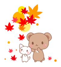 Bear-cat-Panda Season of events version sticker #3507276