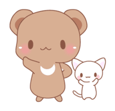 Bear-cat-Panda Season of events version sticker #3507297