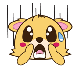 Woof, the cute little dog sticker #3507351