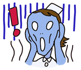 Cheer up nurse sticker #3507381