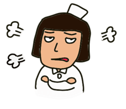 Cheer up nurse sticker #3507406