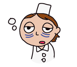 Cheer up nurse sticker #3507407