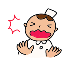 Cheer up nurse sticker #3507410