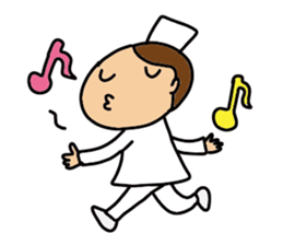 Cheer up nurse sticker #3507415