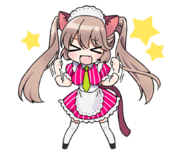 Let's communicate with moe-character! sticker #3507581