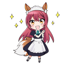 Let's communicate with moe-character! sticker #3507600