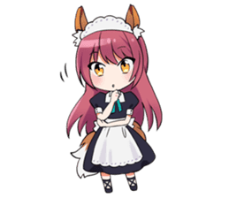 Let's communicate with moe-character! sticker #3507606