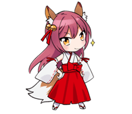 Let's communicate with moe-character! sticker #3507609