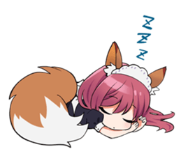 Let's communicate with moe-character! sticker #3507612