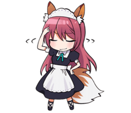Let's communicate with moe-character! sticker #3507613