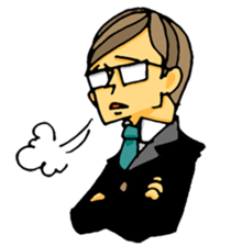 uekarabutyo(soft) sticker #3508091