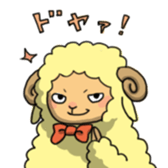 Daily life of sheep sticker #3508266