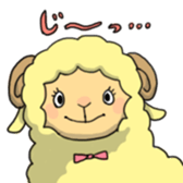 Daily life of sheep sticker #3508276