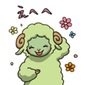 Daily life of sheep sticker #3508280