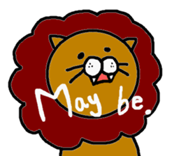 Zoo sticker.(English ver.) sticker #3508822