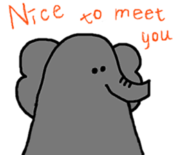 Zoo sticker.(English ver.) sticker #3508823