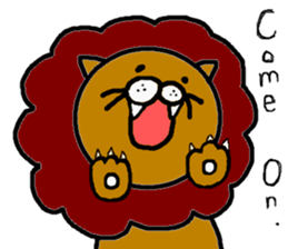 Zoo sticker.(English ver.) sticker #3508842